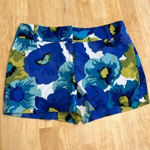 Loft The Riviera Shorts - Blue Floral